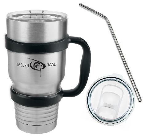 Built Holiday Tumbler 30oz Stainless Steel Gray 